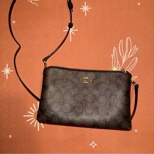Coach Dark Brown Crossbody Bag